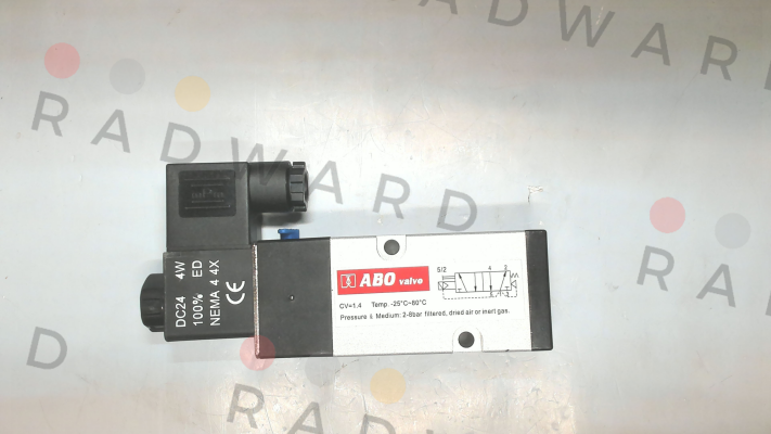 5/2 way solenoid valve,  G 1/4" ABO Valve