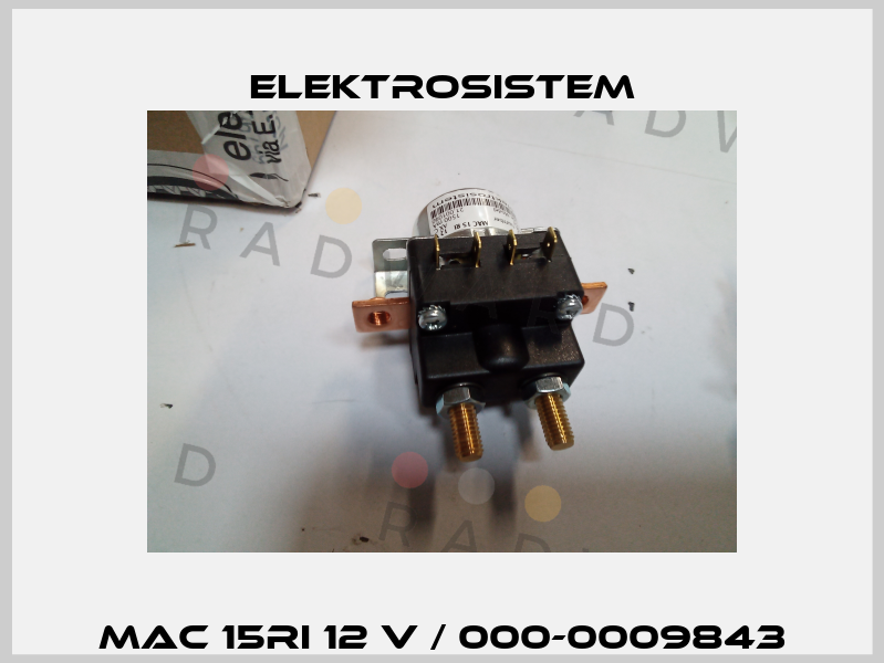 MAC 15RI 12 V / 000-0009843 Elektrosistem