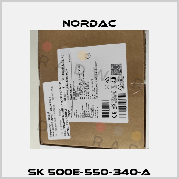 SK 500E-550-340-A NORDAC