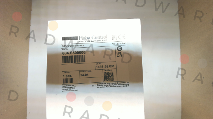 604.S500000 Huba Control