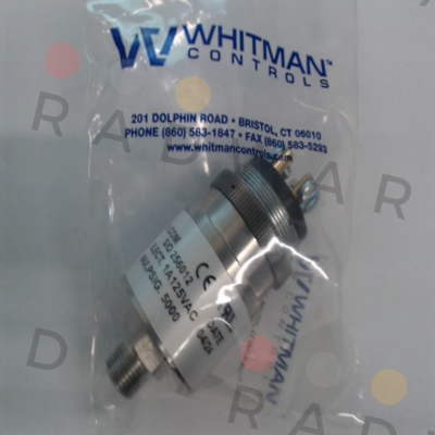 J205V-1S-F12TS-X30932 Whitman Controls