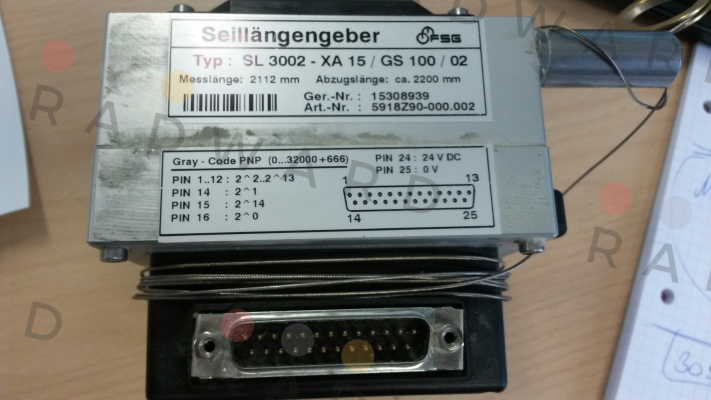SL3002-XA15/GS100/02 OEM FSG Fernsteuergeräte