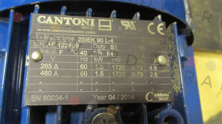 2SIEK 90L-4  Cantoni