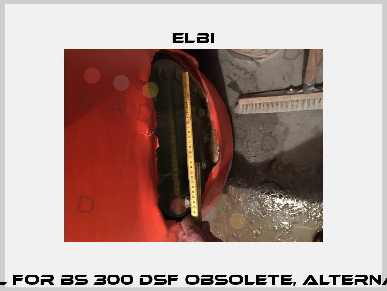Flange seal for BS 300 DSF obsolete, alternative SC 180  Elbi