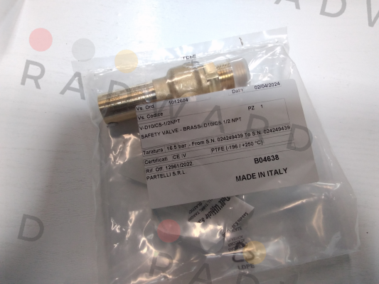 016333053 Nuova General Instruments