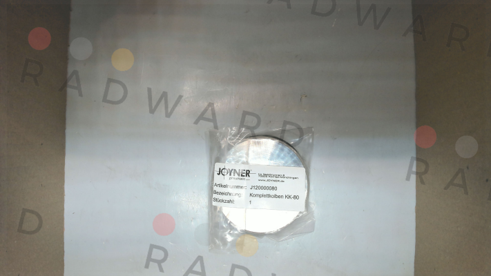 KK80 / J120000080 Joyner Pneumatic