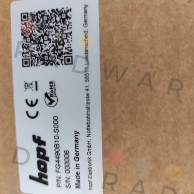 FG4490B10-S000 Hopf