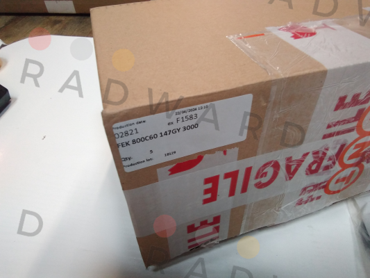FEK 800C60 147GY 3000 Shield