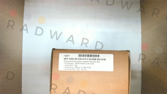 GPT-4352-60-C32-610-V.24/USB-DC10/36 GeBe
