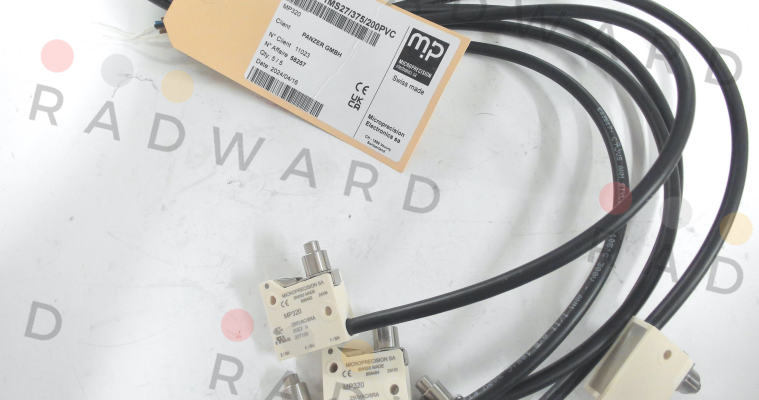 MP320-1MS27/375/200PVC Microprecision Electronics SA