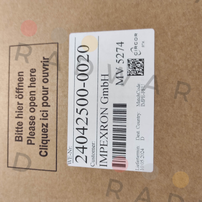 MV 5274, DN 32 RTK Regeltechnik