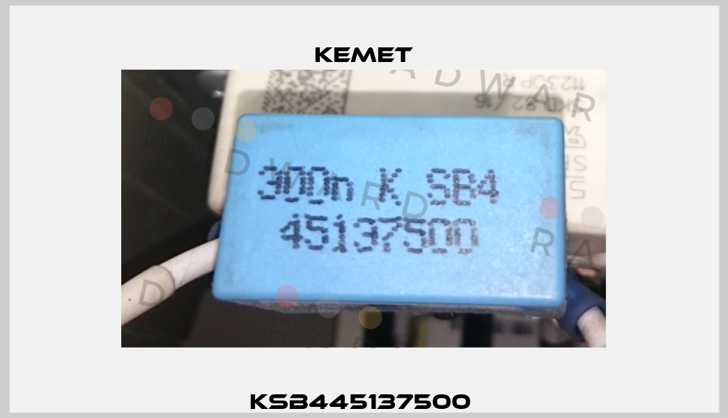 KSB445137500  Kemet