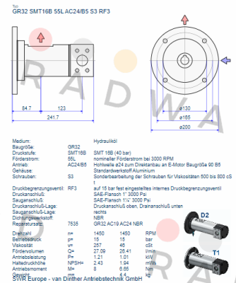 GR32 SMT 16B 55L AC24/B5 S3 RF3 Settima