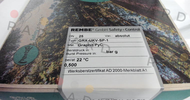 GRX-UKV-SP-1 Rembe