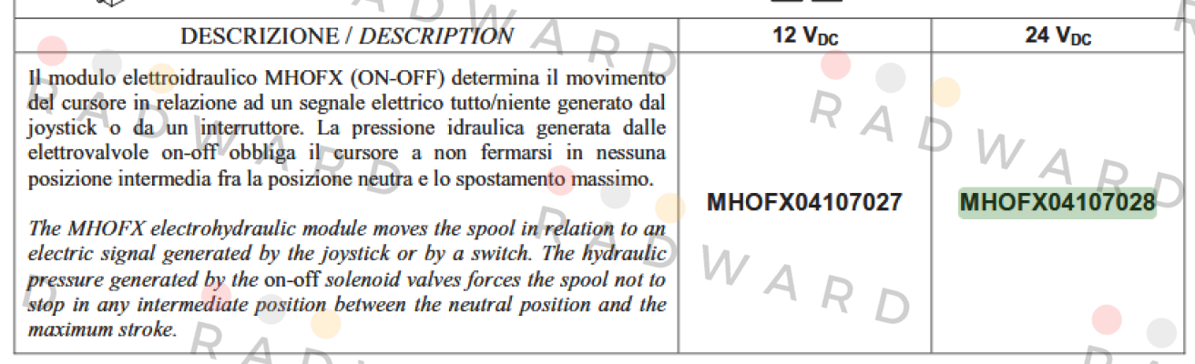 MHOFX04107028 Brevini