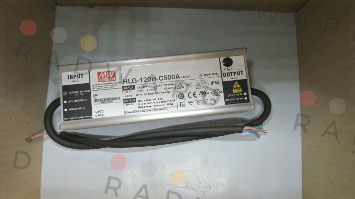 HLG-120H-C500A Mean Well