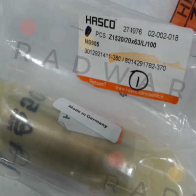 Z1520/20x63/L/100 Hasco