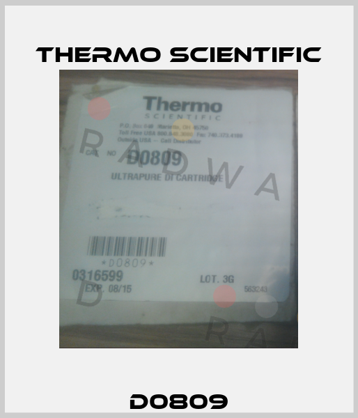 D0809 Thermo Scientific