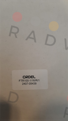 FTR100-1/16/R/1 Ordel