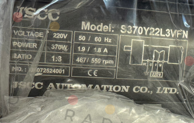 S370Y22L3VFN JSCC AUTOMATION CO., LTD.