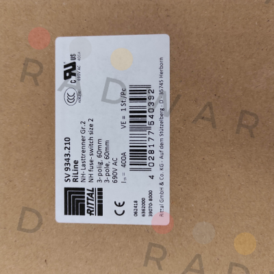 SV 9343.210 Rittal
