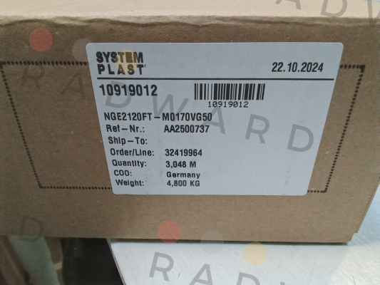 NGE2120FT-M0170VG50 System Plast