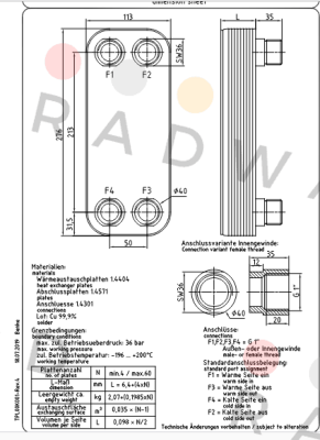 Part Number : 805124 Funke
