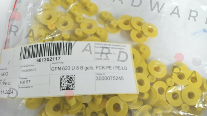 620 0008 0073 / GPN 620 U 8 B Poppelmann