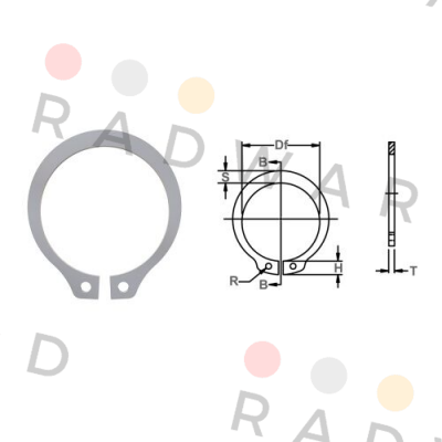 DSH-750 Rotor Clip