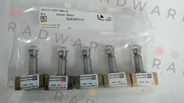 EAV-211-A22-1/8BK Avs Römer
