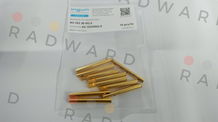 KS-103 30 M2.5 Ingun