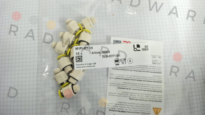 951P3-6PF-1/8 Avs Römer