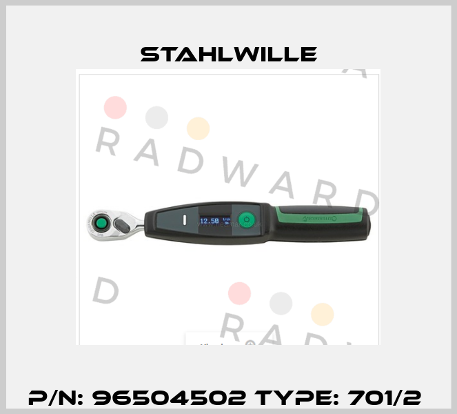 P/N: 96504502 Type: 701/2  Stahlwille