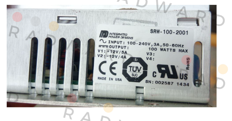 SRW-100-2001  INTEGRATED POWER DESIGNES