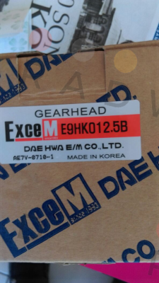 E9HK12,5B Excem