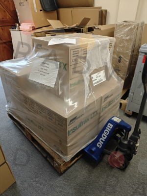 Density Insulfrax LTX 50mm x 610 x 3.66mtrs Unifrax