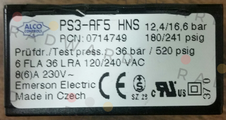 PS3-A5S 12.4/16.6 Alco