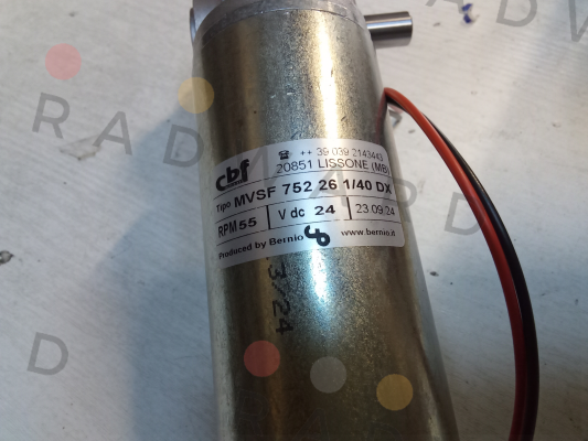 MVSF 752 26 1/40 CBF