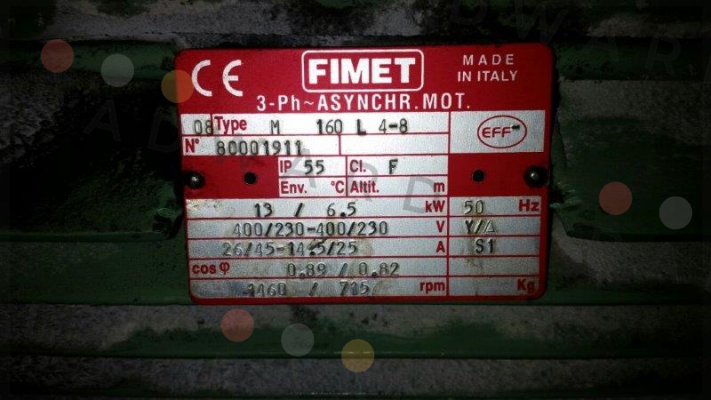 AC M 160 L4/8  Fimet