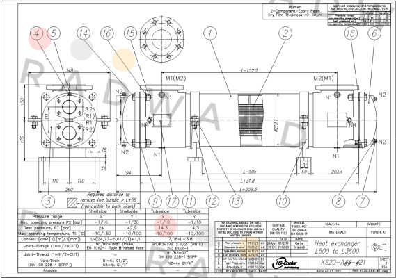 KS20-ACN-821 L1200 HS Cooler