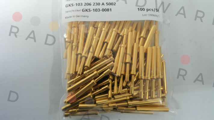 GKS-103-0081 / GKS-103 206 230 A 5002 Ingun