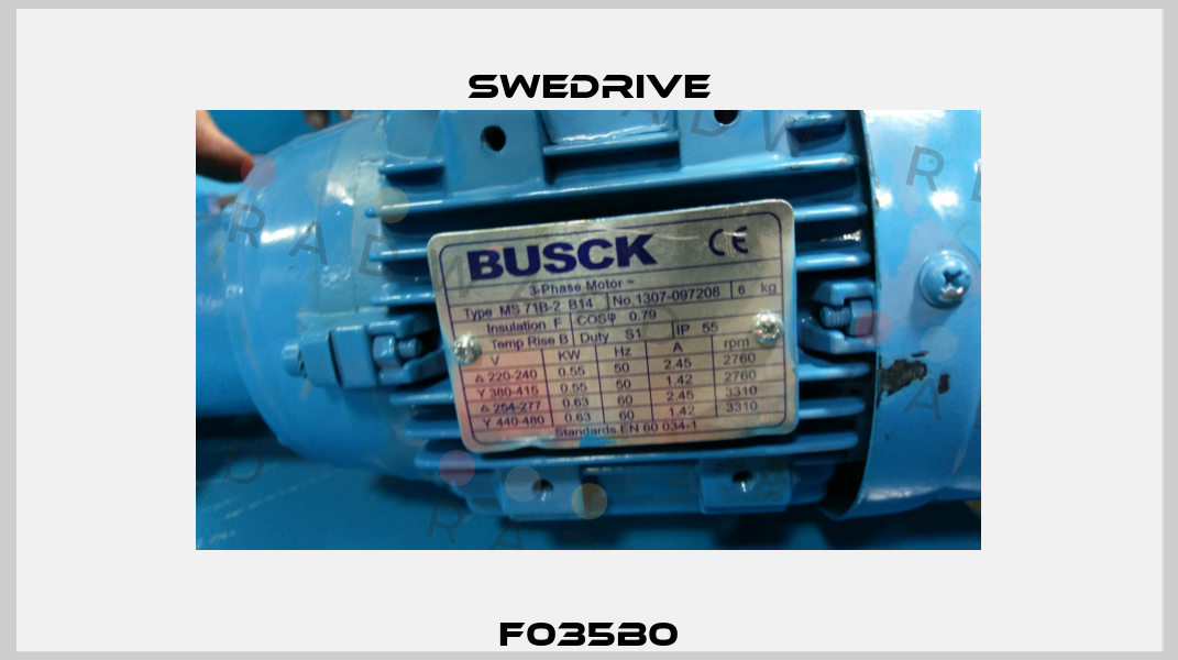F035B0 Swedrive
