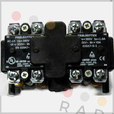 PRSL0077XX/Contact element - SPA - double - 2×(2NC+2NO) Ter Tecno Elettrica Ravasi