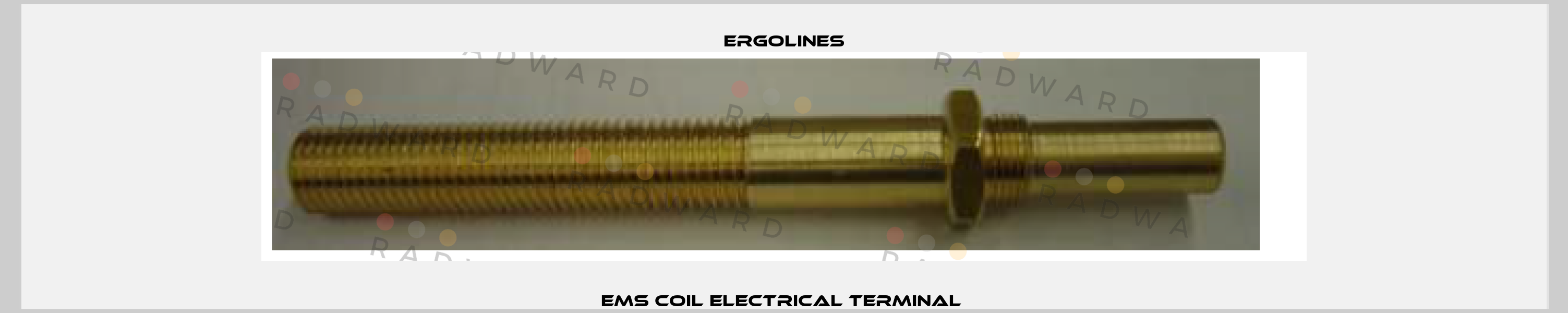 EMS coil electrical terminal  Ergolines