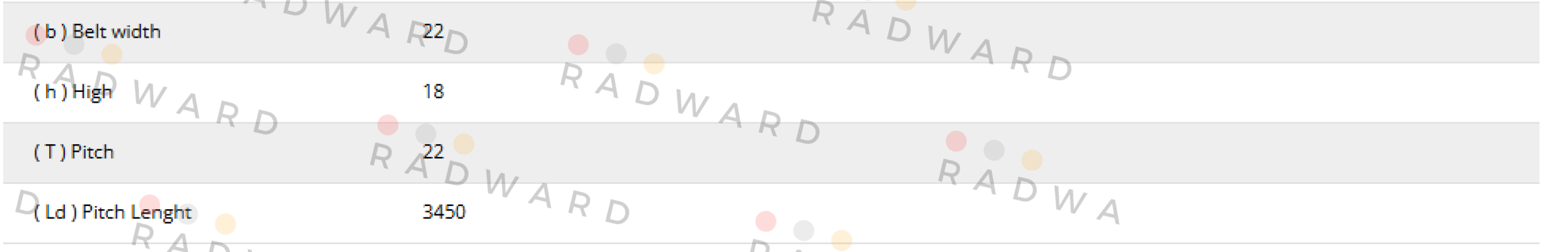 SPC 3450 / 4-00047047 Megadyne