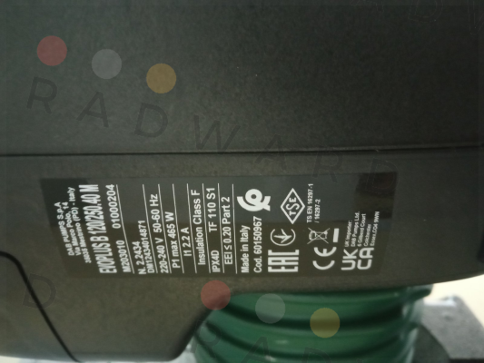 EVOPLUS B 120/250.40 M DAB