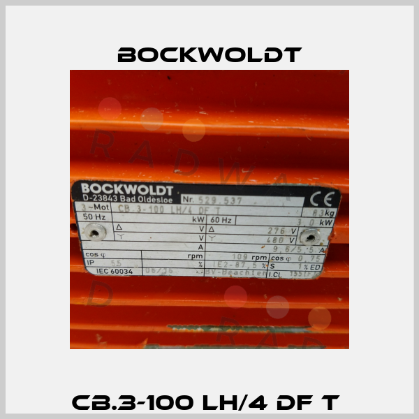CB.3-100 LH/4 DF T  Bockwoldt