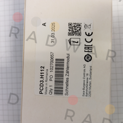 PCD3.H112 Saia-Burgess