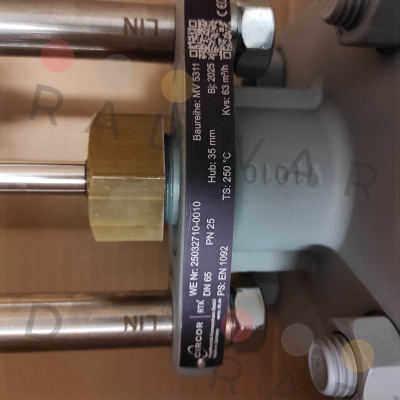 MV 5311 DN 65 PN 25 RTK Regeltechnik