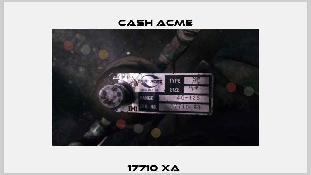 17710 XA  Cash Acme